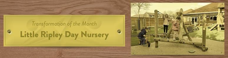 Little Ripley Nursery's Outdoor Play Equipment